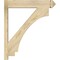 Ekena Millwork Imperial Rough Sawn Arts and Crafts Outlooker, Douglas Fir, 6"W x 28"D x 32"H OUT06X28X32IMP03RDF - alternate 4